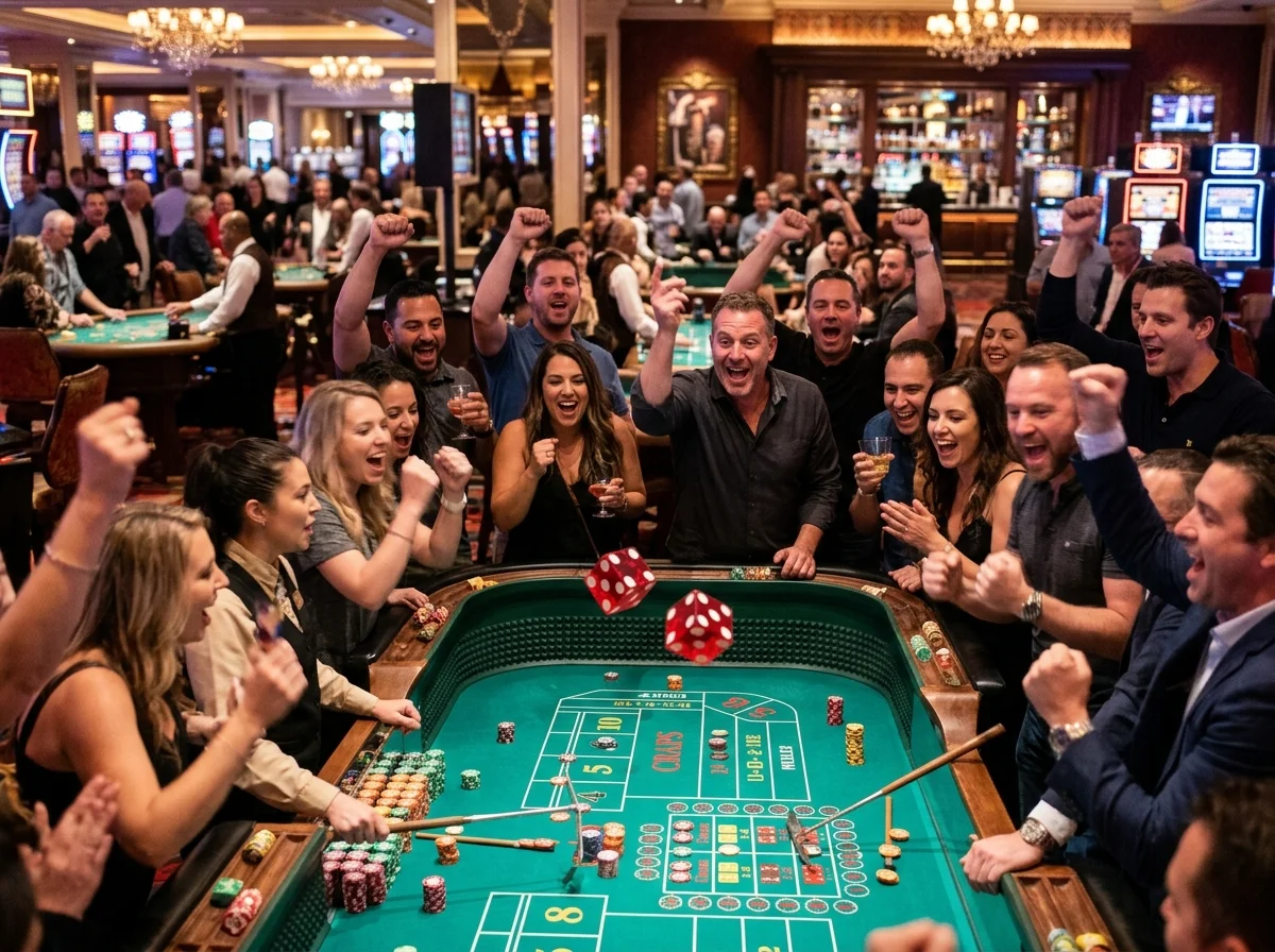 Craps at Crash Pirate
