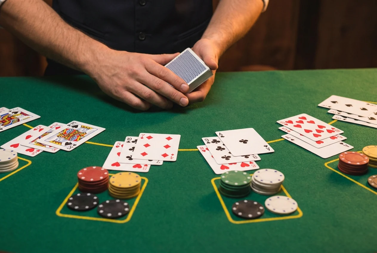 Blackjack Single Deck at Crash Pirate